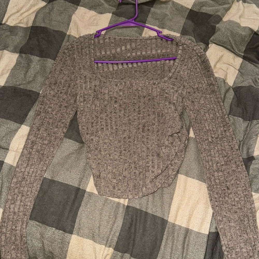 ribbed long sleeve